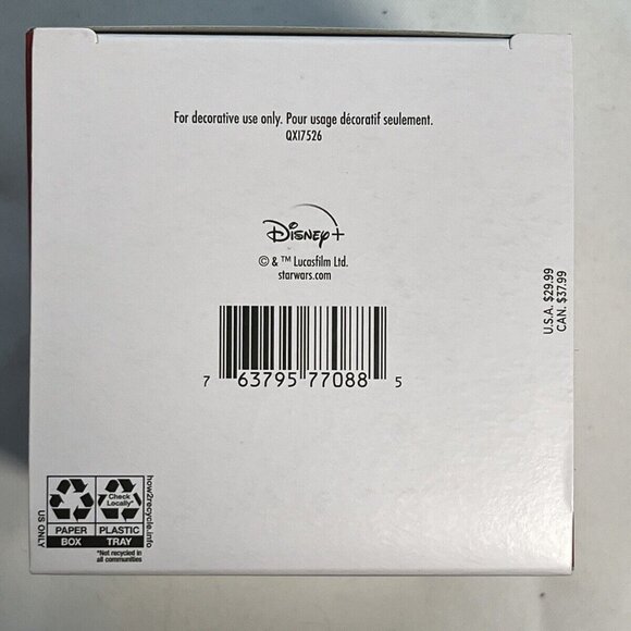 Hallmark Luke Skywalker A Jedi Returns Mandalorian Ornament 2022 NIB Star Wars - Picture 9 of 10